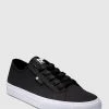 Outlet ⭐ DC 🥰 Shoes Mens Manual Txse Shoe BLACK/BLACK/WHITE 🧨