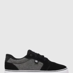 Outlet 🎉 DC Shoes Men's Anvil Shoes BLACK/BLACK/DK GREY ✨