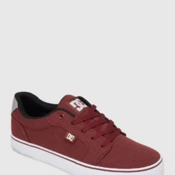 Coupon ⭐ DC Shoes Men's Anvil Shoes DARK MAROON/LIGHT GREY 👏 -Mens Shoes Shop http3A2F2Fstatic.theiconic.com .au2Fp2Fdc shoes 8337 0053741 3