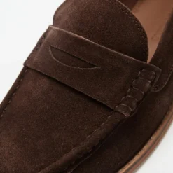 Best Sale ✨ Double Oak Mills Penny Loafers Brown Suede ✨ -Mens Shoes Shop http3A2F2Fstatic.theiconic.com .au2Fp2Fdouble oak mills 2308 8213041 4