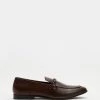 Discount 🧨 Double Oak Mills Leather Loafers Brown 🔔