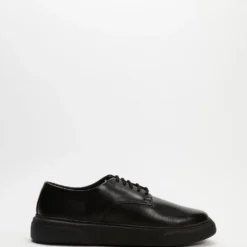 Best Sale 🔔 Double Oak Mills Sonny Leather Shoe Black 👏