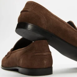 Deals 😍 Double Oak Mills Garnet Leather Loafers Brown Suede 😀 -Mens Shoes Shop http3A2F2Fstatic.theiconic.com .au2Fp2Fdouble oak mills 3490 0770521 3