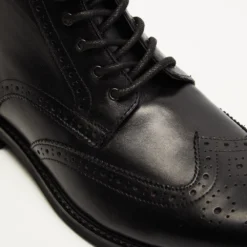 Budget 😉 Double Oak Mills Leather Brogue Boots Black ⌛ -Mens Shoes Shop http3A2F2Fstatic.theiconic.com .au2Fp2Fdouble oak mills 4245 3770521 4