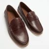 Cheap ✨ Double Oak Mills Penny Loafers Burgundy ⌛
