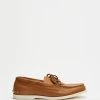 Top 10 🔔 Double Oak Mills Harbourside Leather Deck 🔥 Shoes Tan ✔️