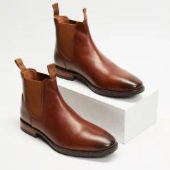 Flash Sale 👍 Double Oak Mills Carson Leather Gusset Boots Whiskey ✔️ -Mens Shoes Shop http3A2F2Fstatic.theiconic.com .au2Fp2Fdouble oak mills 6790 0634421 3