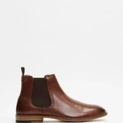 Hot Sale ❤️ Double Oak Mills Gordon II Leather Gusset Boots Dark Brown ❤️