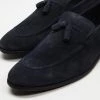 Outlet 🥰 Double Oak Mills Baldwin Leather Loafers Navy Suede ⌛