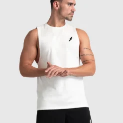 Promo 🤩 Doyoueven Mark Muscle Tank V3 White ✔️