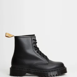 Top 10 ❤️ Dr Martens Vegan 1460 Bex Mono 8 Eye Boots - Unisex Black Felix Rub Off 👍