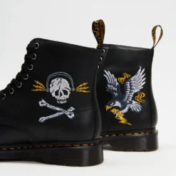 Brand new 👍 Dr Martens 1460 Souvenir Nappa Embroidered Boots - Unisex Black Nappa 😍 -Mens Shoes Shop http3A2F2Fstatic.theiconic.com .au2Fp2Fdr martens 7973 9073441 4