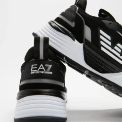 Flash Sale ✔️ Emporio Armani EA7 Mesh Logo Runners - Unisex Black & Silver 🌟 -Mens Shoes Shop http3A2F2Fstatic.theiconic.com .au2Fp2Fea7 emporio armani 9754 8130351 4