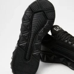 Best Pirce 🎉 Emporio Armani EA7 Lace-Up Sneakers - Unisex Black & Silver ⌛ -Mens Shoes Shop http3A2F2Fstatic.theiconic.com .au2Fp2Fea7 emporio armani 9882 0230351 3