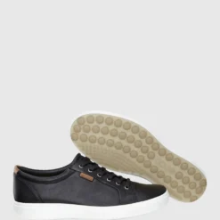 Best Pirce ⭐ ECCO Soft 7 Men's Sneakers BLACK 🛒 -Mens Shoes Shop http3A2F2Fstatic.theiconic.com .au2Fp2Fecco 2081 4359641 4