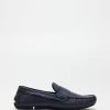 Discount ✨ Emporio Armani Driver Shoes - Men's Cielo Notturno 🔔