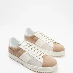 Discount 🌟 Emporio Armani Tri-Colour Court Sneakers - Men's Sand, Moong & Off White ✨ -Mens Shoes Shop http3A2F2Fstatic.theiconic.com .au2Fp2Femporio armani 7663 7847051 3