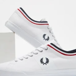 Flash Sale 🥰 Fred Perry UNDERSPIN TIPPED CUFF TWILL White Twill 🎉 -Mens Shoes Shop http3A2F2Fstatic.theiconic.com .au2Fp2Ffred perry 3779 0293421 4