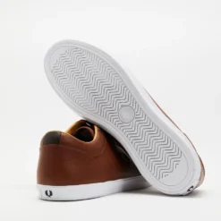 Deals ⌛ Fred Perry Baseline Leather - Men's Tan & Dark Chocolate 🥰 -Mens Shoes Shop http3A2F2Fstatic.theiconic.com .au2Fp2Ffred perry 3903 2262531 3