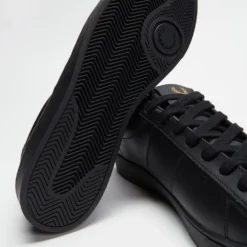 New ❤️ Fred Perry Spencer Leather Black & Metallic Gold ✨ -Mens Shoes Shop http3A2F2Fstatic.theiconic.com .au2Fp2Ffred perry 6790 8162531 3