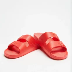 Best Pirce ❤️ Freedom Moses Slides - Unisex Red ❤️ -Mens Shoes Shop http3A2F2Fstatic.theiconic.com .au2Fp2Ffreedom moses 2813 3024021 3