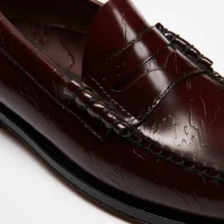 New 😀 G. H. Bass & Co. x Maharishi Weejun Larson Embossed Loafers Wine Leather ✔️ -Mens Shoes Shop http3A2F2Fstatic.theiconic.com .au2Fp2Fg h bass co 1153 3574421 3