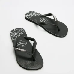 Coupon 🔥 Havaianas Top Print - Unisex Black 🎁