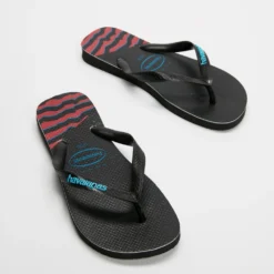 Best Sale 💯 Havaianas Top Print - Unisex Black ⌛