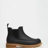 Budget 🔔 Hunter Lightweight Mock-Toe Chelsea Boots - Men's Black 🛒