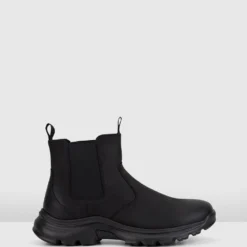 Budget ⭐ Hush Puppies Alsek - Mens Black 🌟