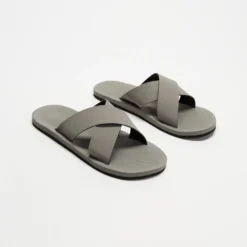 Hot Sale ⭐ Indosole ESSENTLS The Cross - Men's Granite ❤️