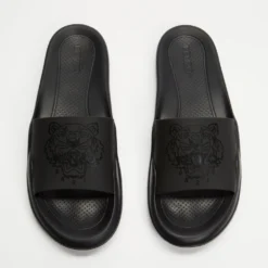 Brand new 😉 Kenzo Tiger Head Pool Mules - Men's Black ⭐