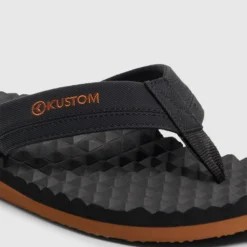 Coupon ✔️ Kustom Super Spike Sandal BLACK/TAN ⌛ -Mens Shoes Shop http3A2F2Fstatic.theiconic.com .au2Fp2Fkustom 4433 2359441 5