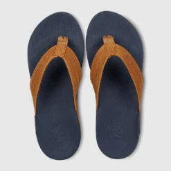 New ❤️ Kustom Cruiser Leather Thong NAVY TAN ✨ -Mens Shoes Shop http3A2F2Fstatic.theiconic.com .au2Fp2Fkustom 7418 3329911 6