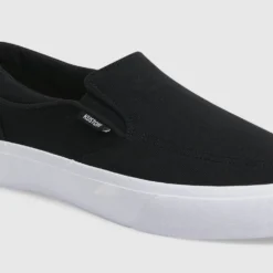 Best deal 👍 Kustom Wide Slip On Sneaker BLACK WHITE ❤️ -Mens Shoes Shop http3A2F2Fstatic.theiconic.com .au2Fp2Fkustom 8815 4359441 5