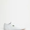 Deals 😉 Lacoste Sideline - Men's White & Gum 🎉