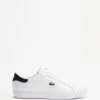Cheap ⭐ Lacoste Powercourt 0121 - Men's White & Black 🎉