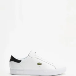 Cheap ⭐ Lacoste Powercourt 0121 - Men's White & Black 🎉
