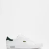 Coupon 🎉 Lacoste Powercourt - Men's White & Dark Green ✨