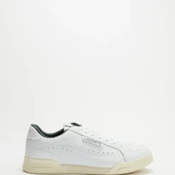 Budget ✨ Lacoste Twin Serve 0721 - Men's White & Dark Green ⭐