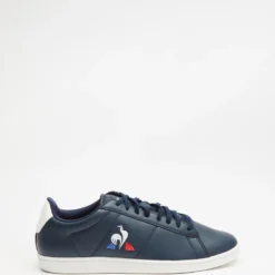 Hot Sale 🎁 Le Coq Sportif Courset - Men's Dress Blue & Optical White 💯
