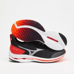 Discount 🔥 Mizuno Wave Rider Neo - Men's Black, White & Ignition Red 🎁 -Mens Shoes Shop http3A2F2Fstatic.theiconic.com .au2Fp2Fmizuno 0131 2808811 5