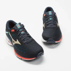 Promo ❤️ Mizuno Wave Rider 24 - Men's Navy, Gold, Aqua & Red ✨ -Mens Shoes Shop http3A2F2Fstatic.theiconic.com .au2Fp2Fmizuno 6857 5808811 3