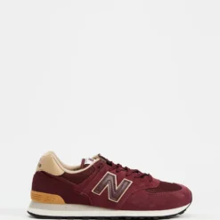 Top 10 😉 New Balance 574 (Standard) - Men's Burgundy ✨