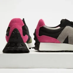 Top 10 ❤️ New Balance Classics 327 Cordura - Men's Black, Pink & Green 🤩 -Mens Shoes Shop http3A2F2Fstatic.theiconic.com .au2Fp2Fnew balance classics 3182 0173331 4