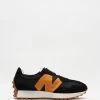 Best Pirce 🛒 New Balance Classics 327 - Men's Black, Orange & Gum 🌟