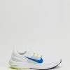 New 🛒 Nike Air Zoom Vomero 15 - Men's White, Racer Blue & Cyber Black 🎁