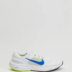 New 🛒 Nike Air Zoom Vomero 15 - Men's White, Racer Blue & Cyber Black 🎁
