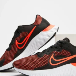 New 💯 Nike Renew Run 2 - Men's Black, Hyper Crimson & Green Glow 👍 -Mens Shoes Shop http3A2F2Fstatic.theiconic.com .au2Fp2Fnike 0732 0869011 5