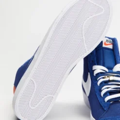 Hot Sale ⌛ Nike Blazer Mid '77 - Men's Deep Royal Blue, White & Orange 🥰 -Mens Shoes Shop http3A2F2Fstatic.theiconic.com .au2Fp2Fnike 2223 0030121 3